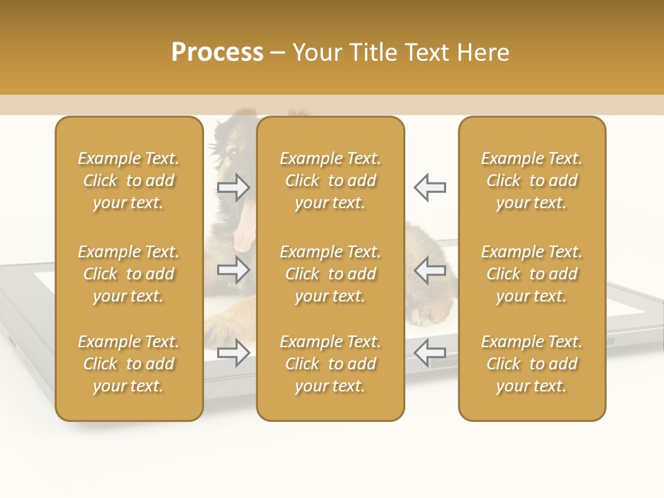Phone Monitor Touch PowerPoint Template