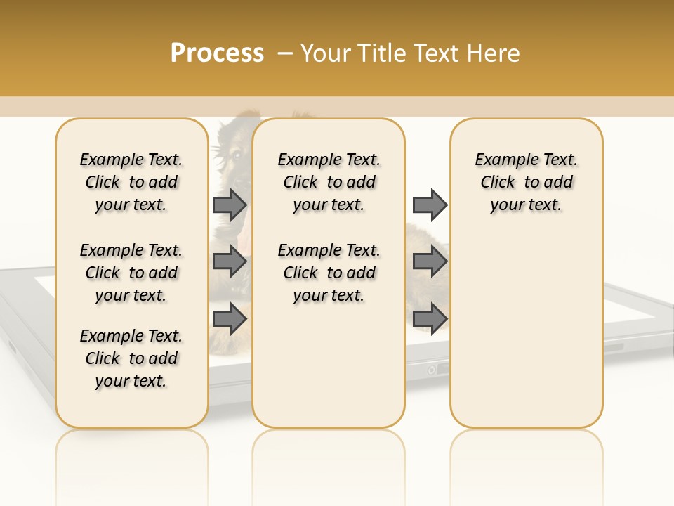 Phone Monitor Touch PowerPoint Template
