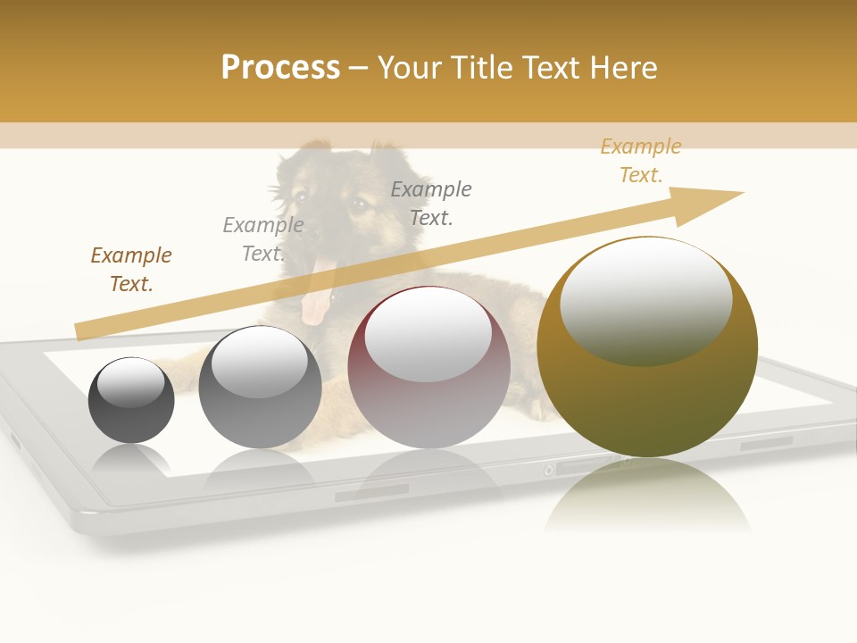 Phone Monitor Touch PowerPoint Template