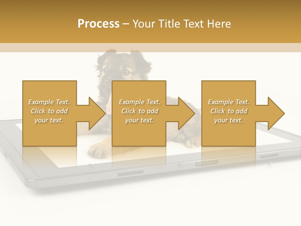 Phone Monitor Touch PowerPoint Template