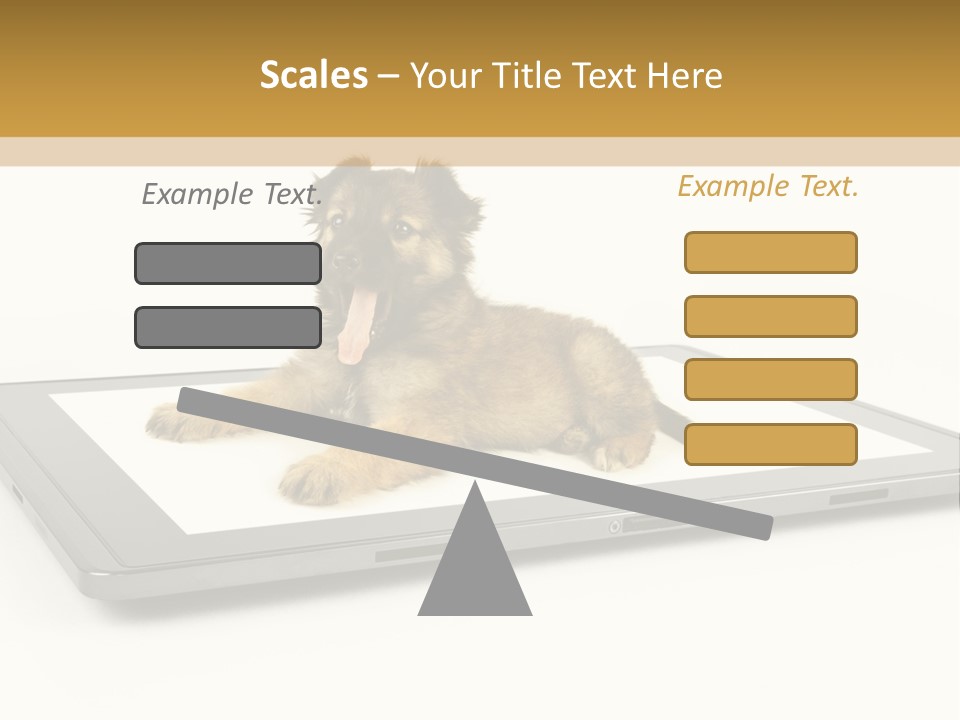 Phone Monitor Touch PowerPoint Template