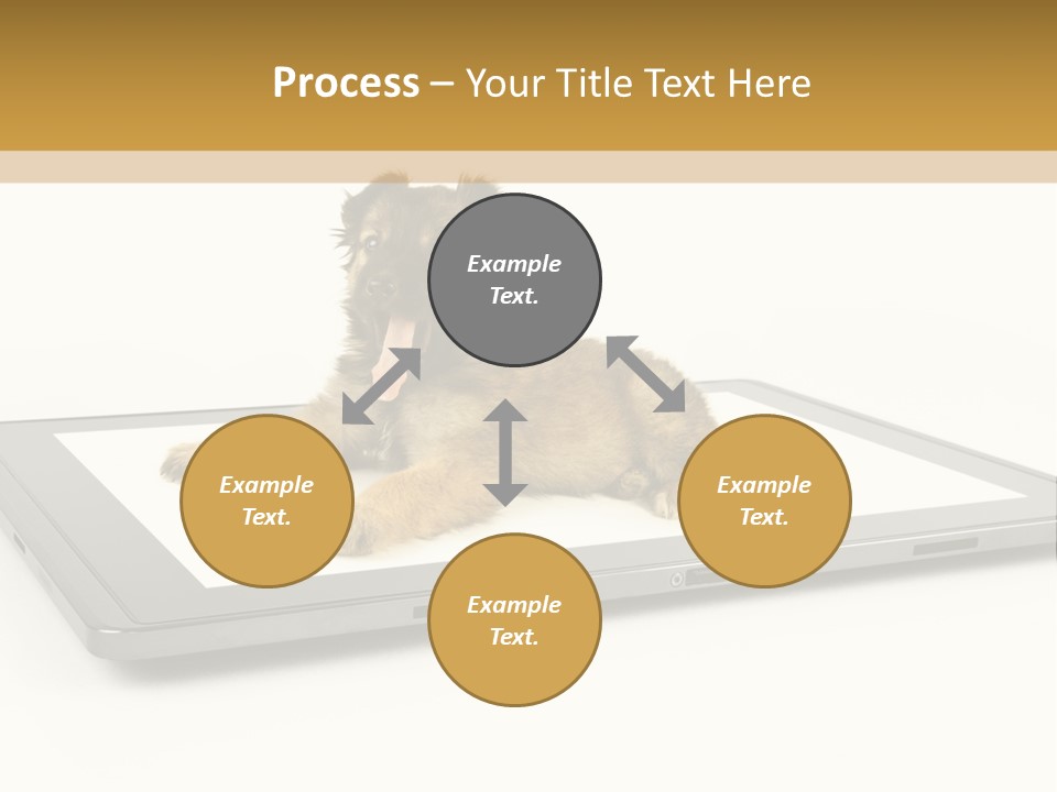 Phone Monitor Touch PowerPoint Template