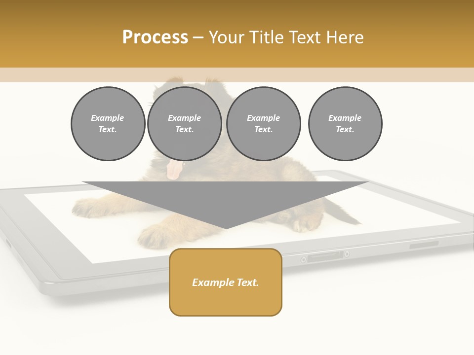 Phone Monitor Touch PowerPoint Template