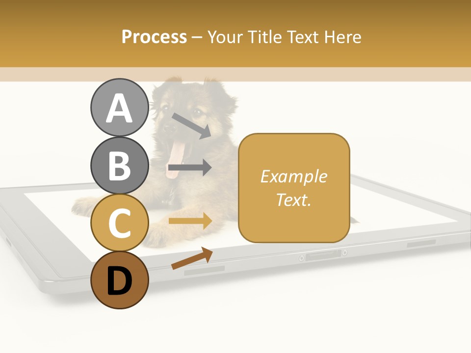 Phone Monitor Touch PowerPoint Template