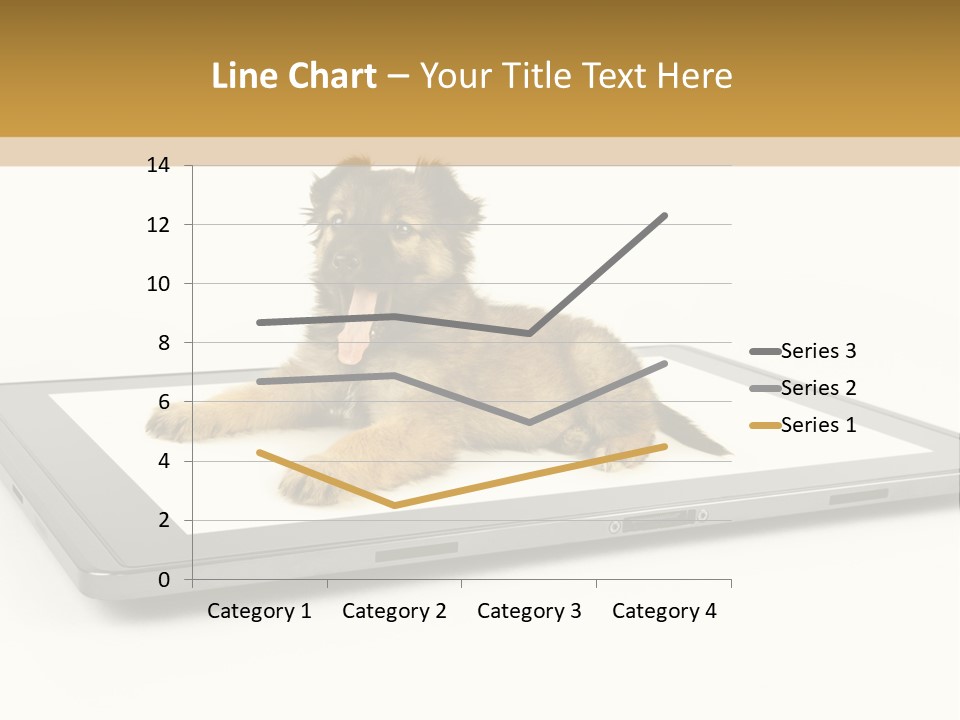 Phone Monitor Touch PowerPoint Template