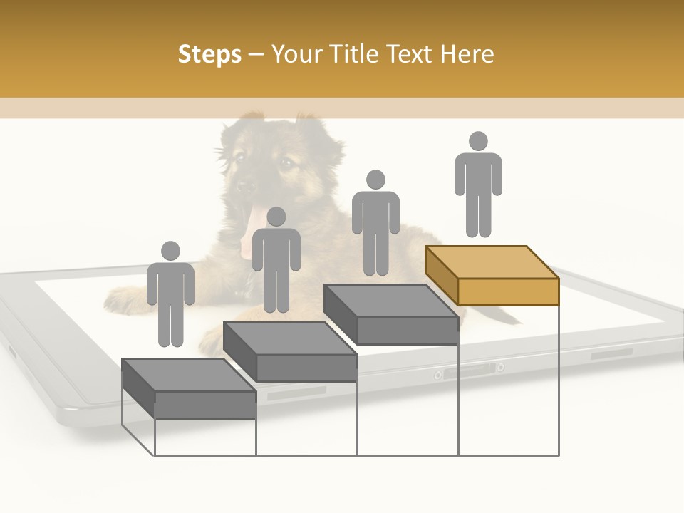 Phone Monitor Touch PowerPoint Template