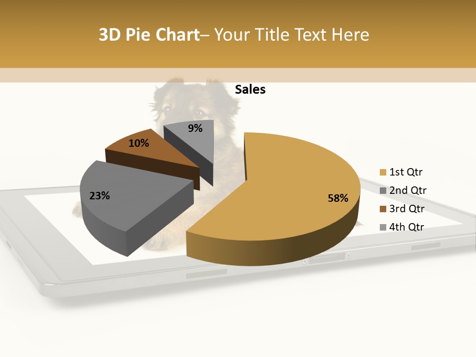 Phone Monitor Touch PowerPoint Template