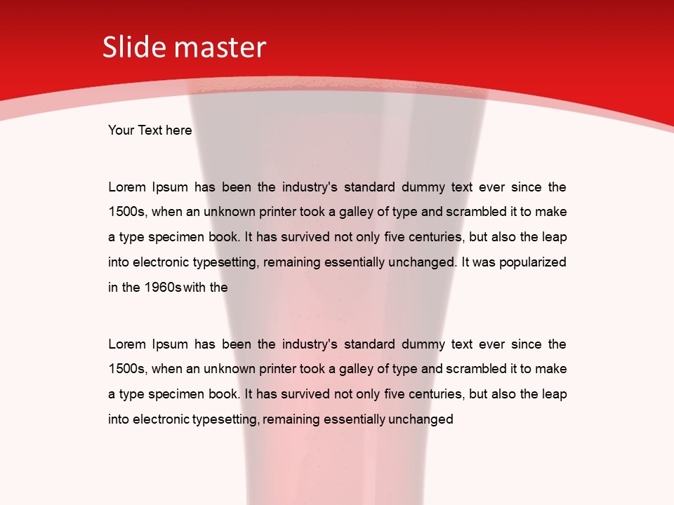 Mug Drink Cold PowerPoint Template