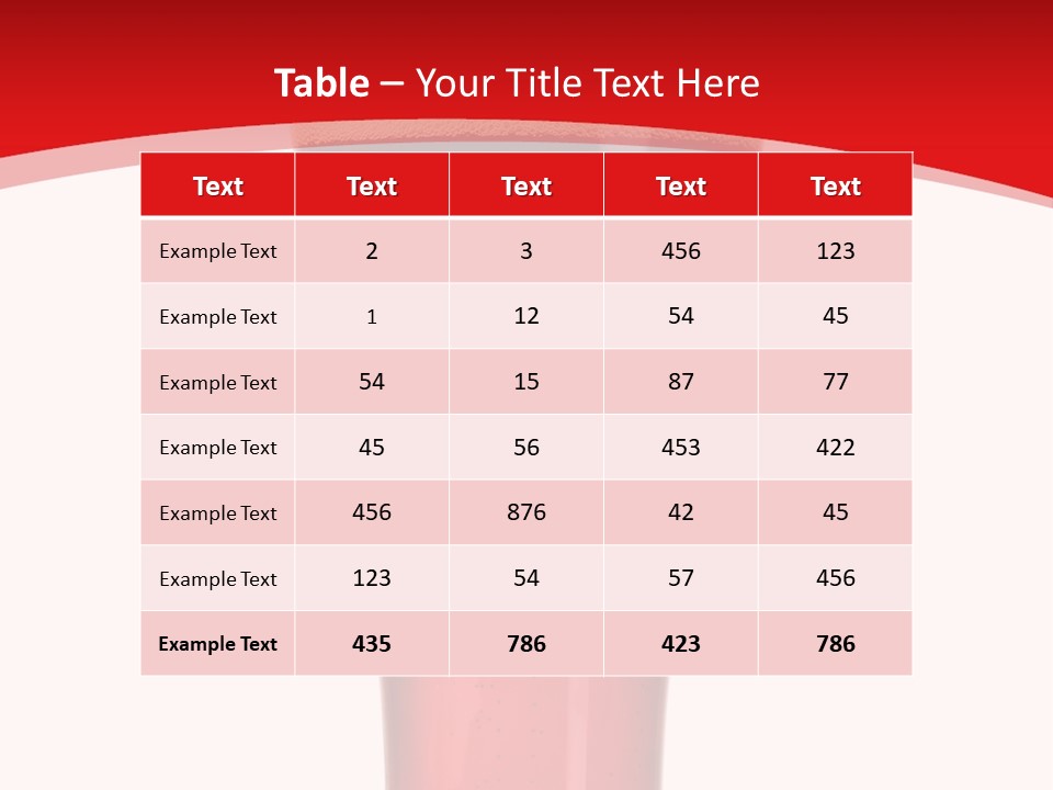 Mug Drink Cold PowerPoint Template
