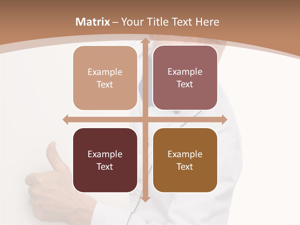 Menu Portrait Restaurant PowerPoint Template