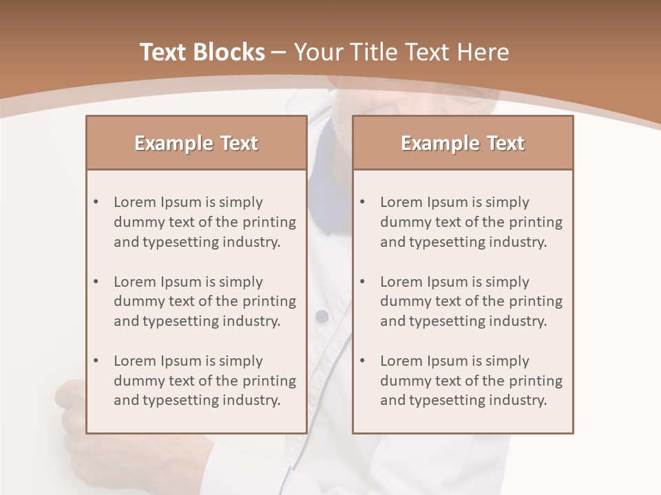 Menu Portrait Restaurant PowerPoint Template
