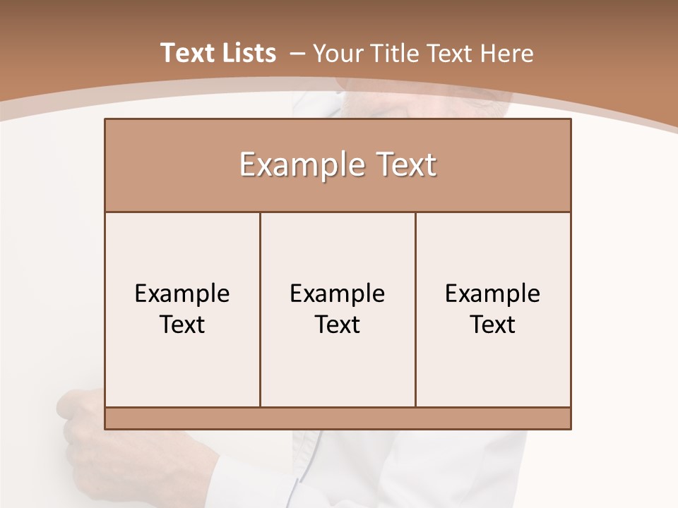 Menu Portrait Restaurant PowerPoint Template