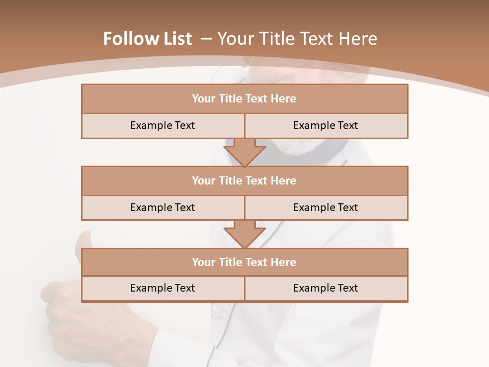 Menu Portrait Restaurant PowerPoint Template