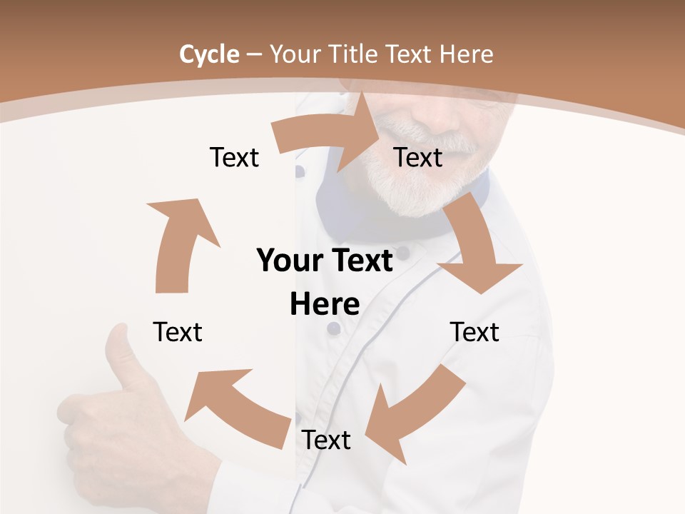 Menu Portrait Restaurant PowerPoint Template