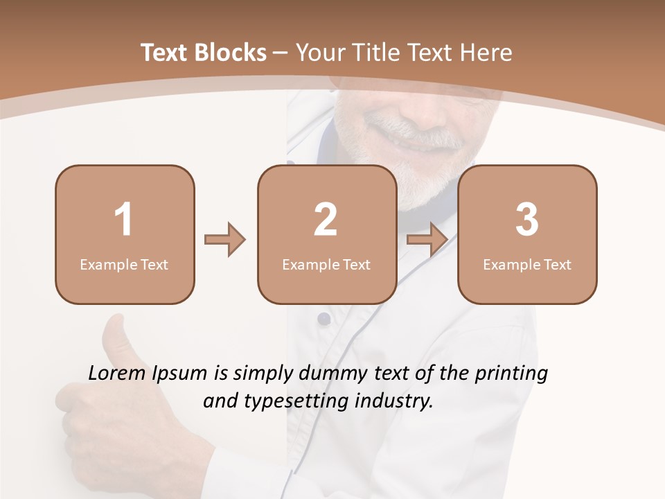 Menu Portrait Restaurant PowerPoint Template