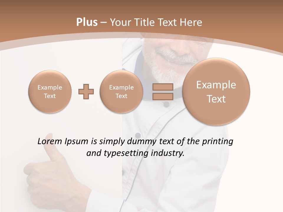 Menu Portrait Restaurant PowerPoint Template