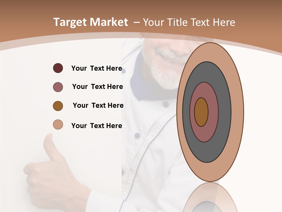 Menu Portrait Restaurant PowerPoint Template