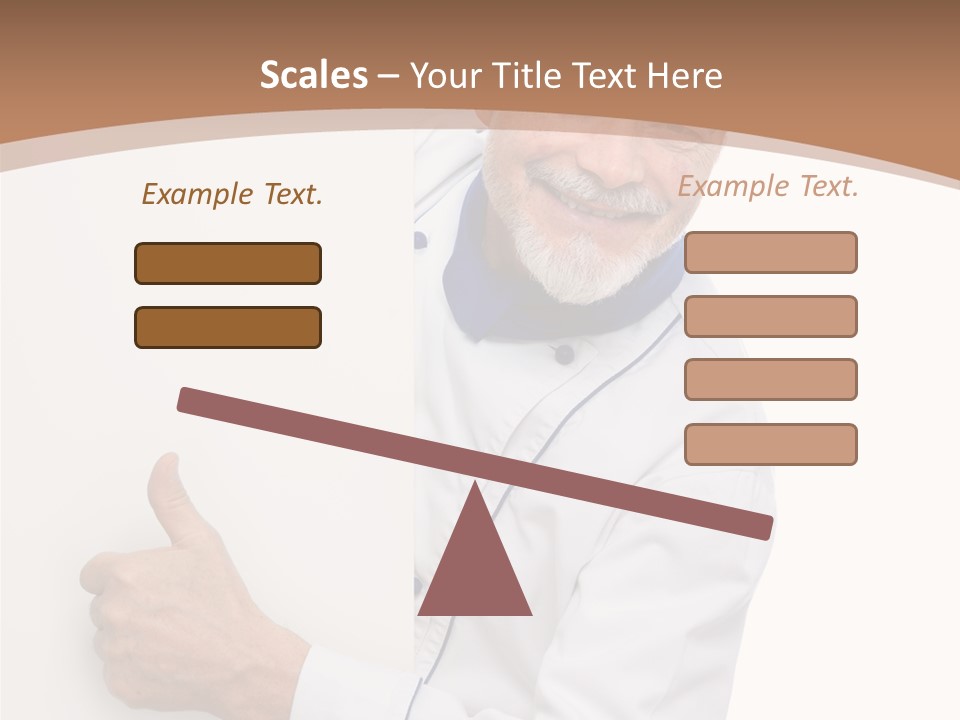 Menu Portrait Restaurant PowerPoint Template