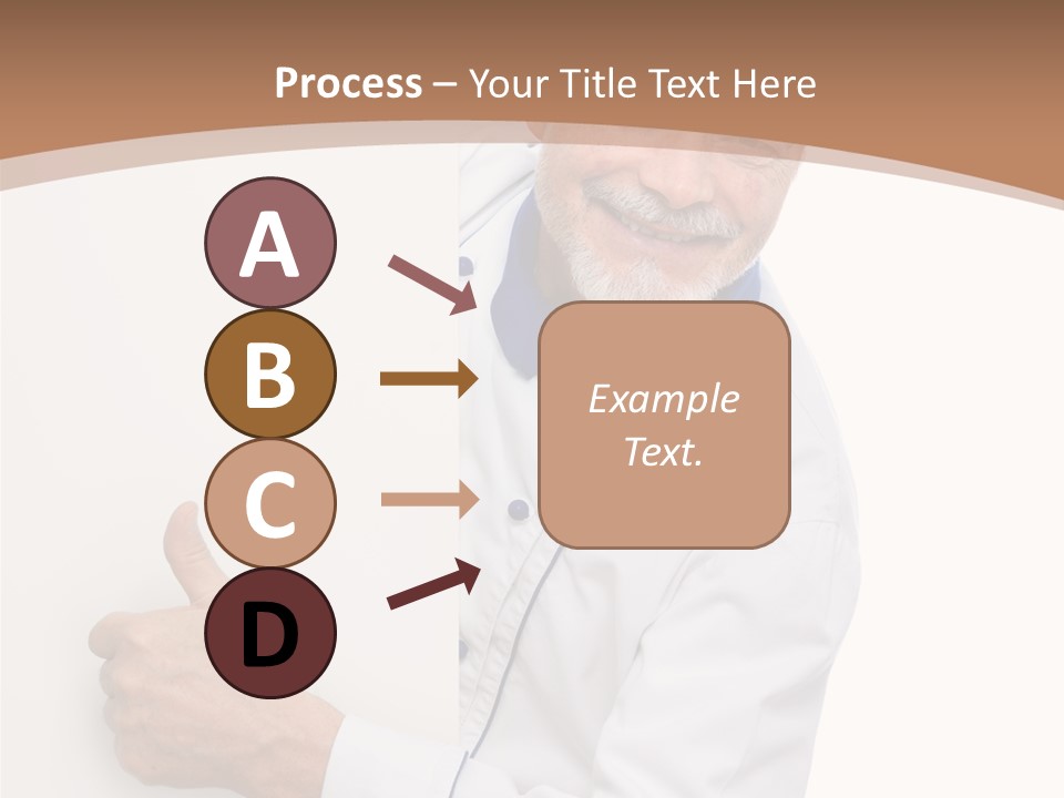 Menu Portrait Restaurant PowerPoint Template