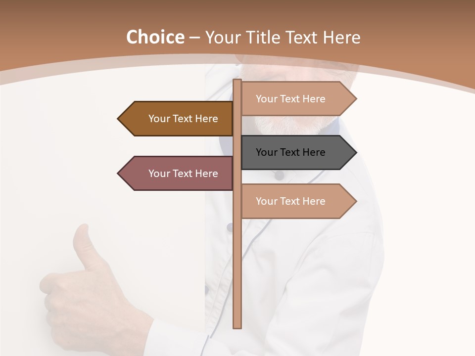 Menu Portrait Restaurant PowerPoint Template