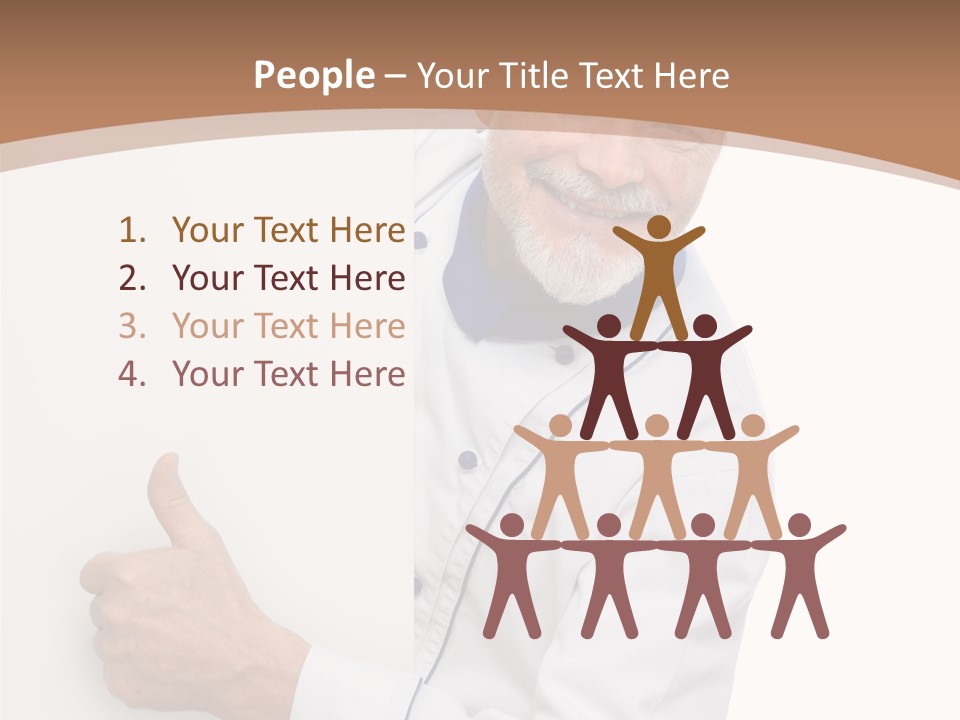 Menu Portrait Restaurant PowerPoint Template