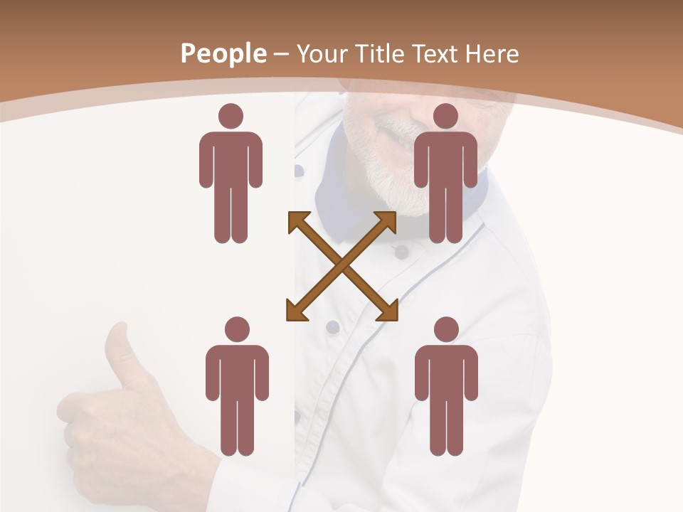 Menu Portrait Restaurant PowerPoint Template