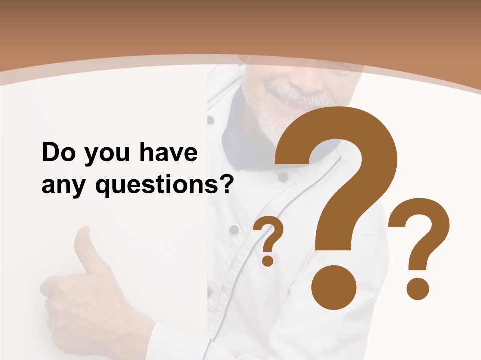 Menu Portrait Restaurant PowerPoint Template