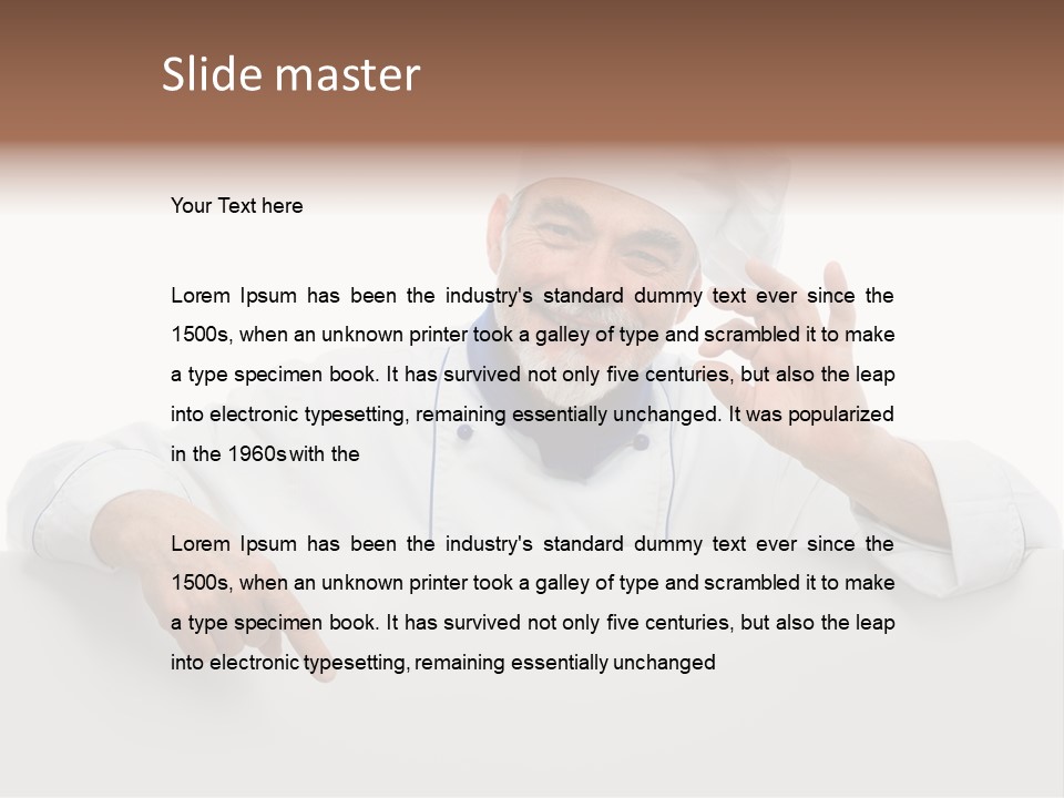 Service Hat Professional PowerPoint Template