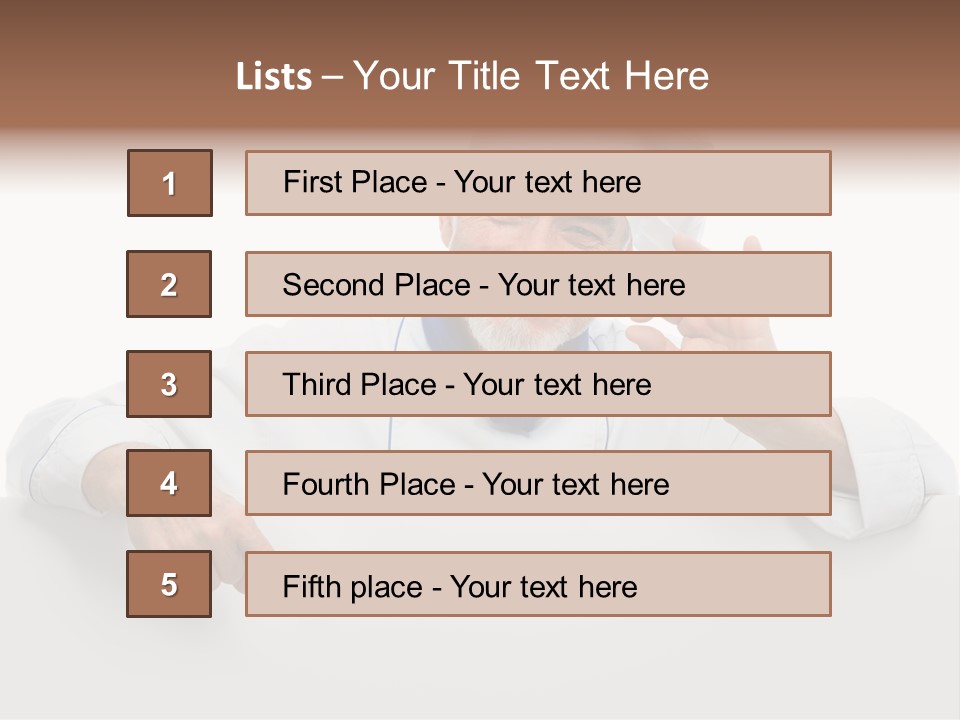 Service Hat Professional PowerPoint Template