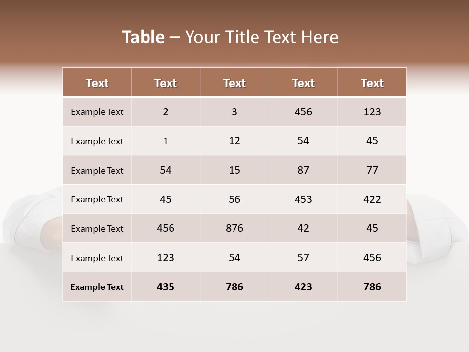 Service Hat Professional PowerPoint Template