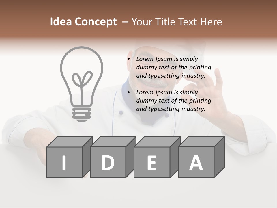 Service Hat Professional PowerPoint Template