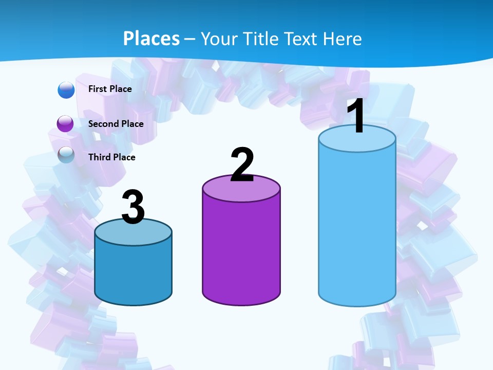 Border Shape Debris PowerPoint Template