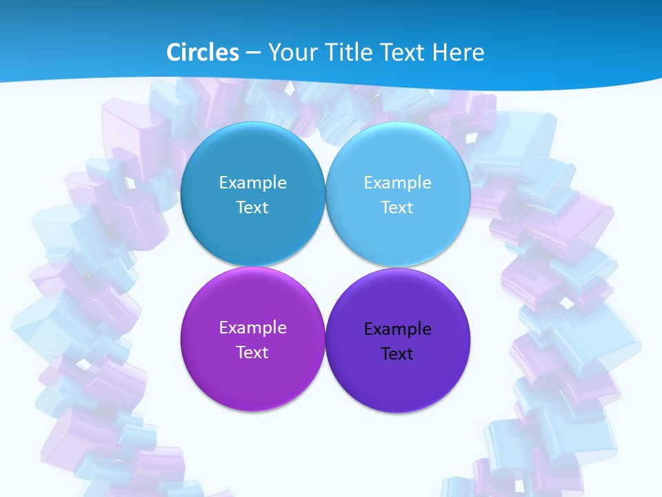 Border Shape Debris PowerPoint Template