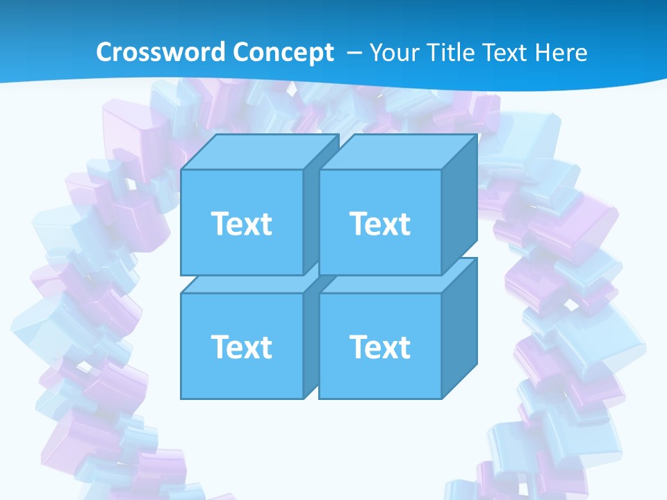 Border Shape Debris PowerPoint Template