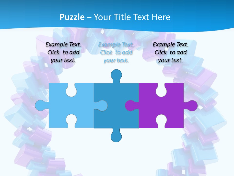 Border Shape Debris PowerPoint Template