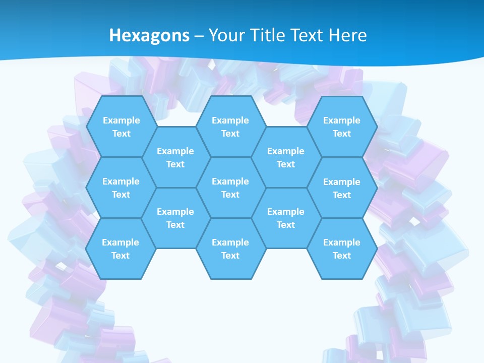 Border Shape Debris PowerPoint Template
