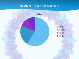 Border Shape Debris PowerPoint Template