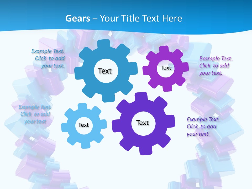 Border Shape Debris PowerPoint Template
