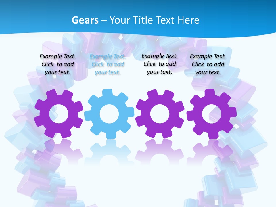 Border Shape Debris PowerPoint Template