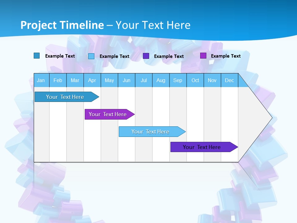 Border Shape Debris PowerPoint Template