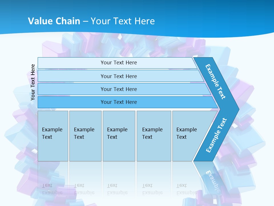 Border Shape Debris PowerPoint Template