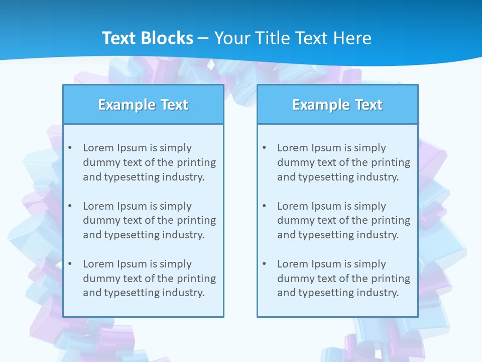 Border Shape Debris PowerPoint Template