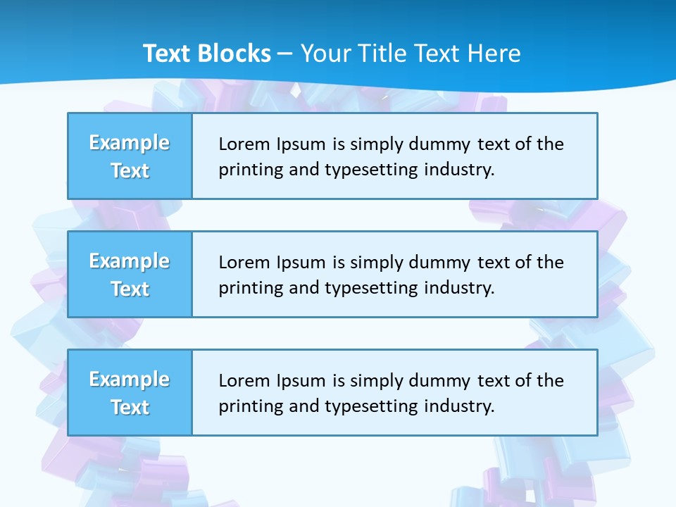 Border Shape Debris PowerPoint Template