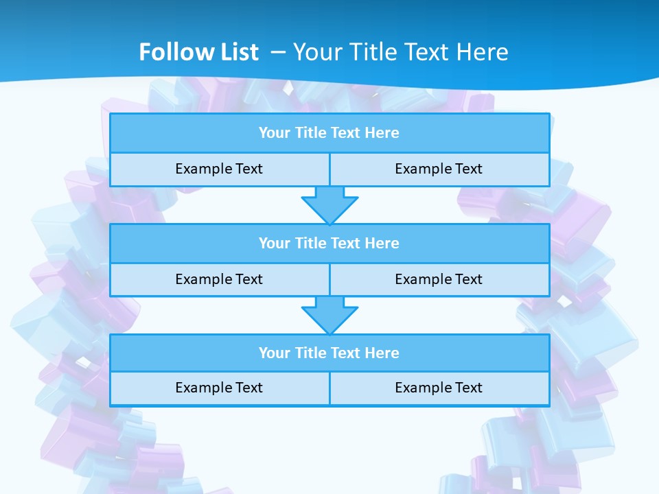 Border Shape Debris PowerPoint Template
