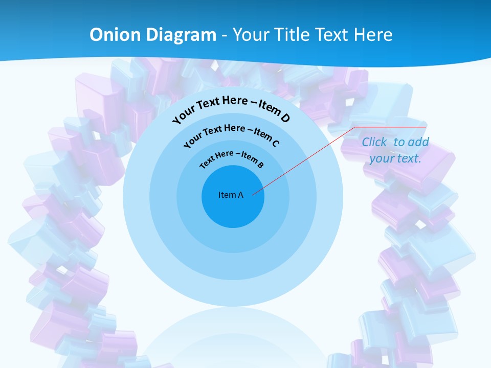 Border Shape Debris PowerPoint Template