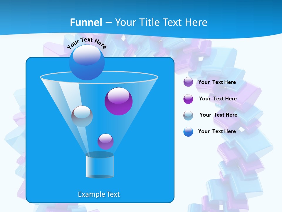 Border Shape Debris PowerPoint Template