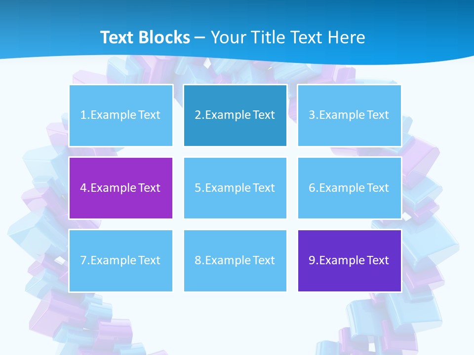 Border Shape Debris PowerPoint Template
