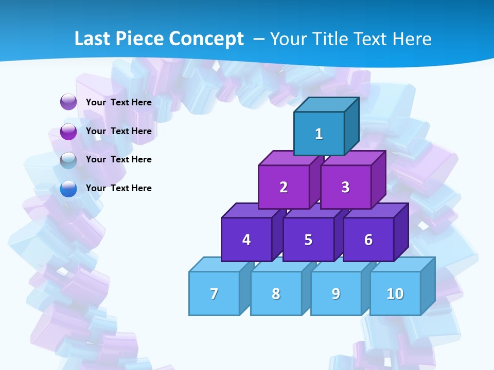 Border Shape Debris PowerPoint Template