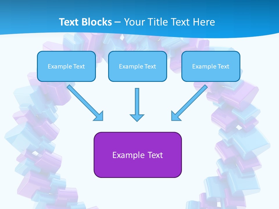 Border Shape Debris PowerPoint Template
