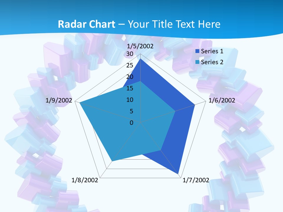 Border Shape Debris PowerPoint Template